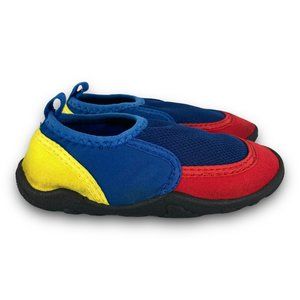 Strand Slip On Mesh Water Shoes Blue Red Yellow Toddler 9